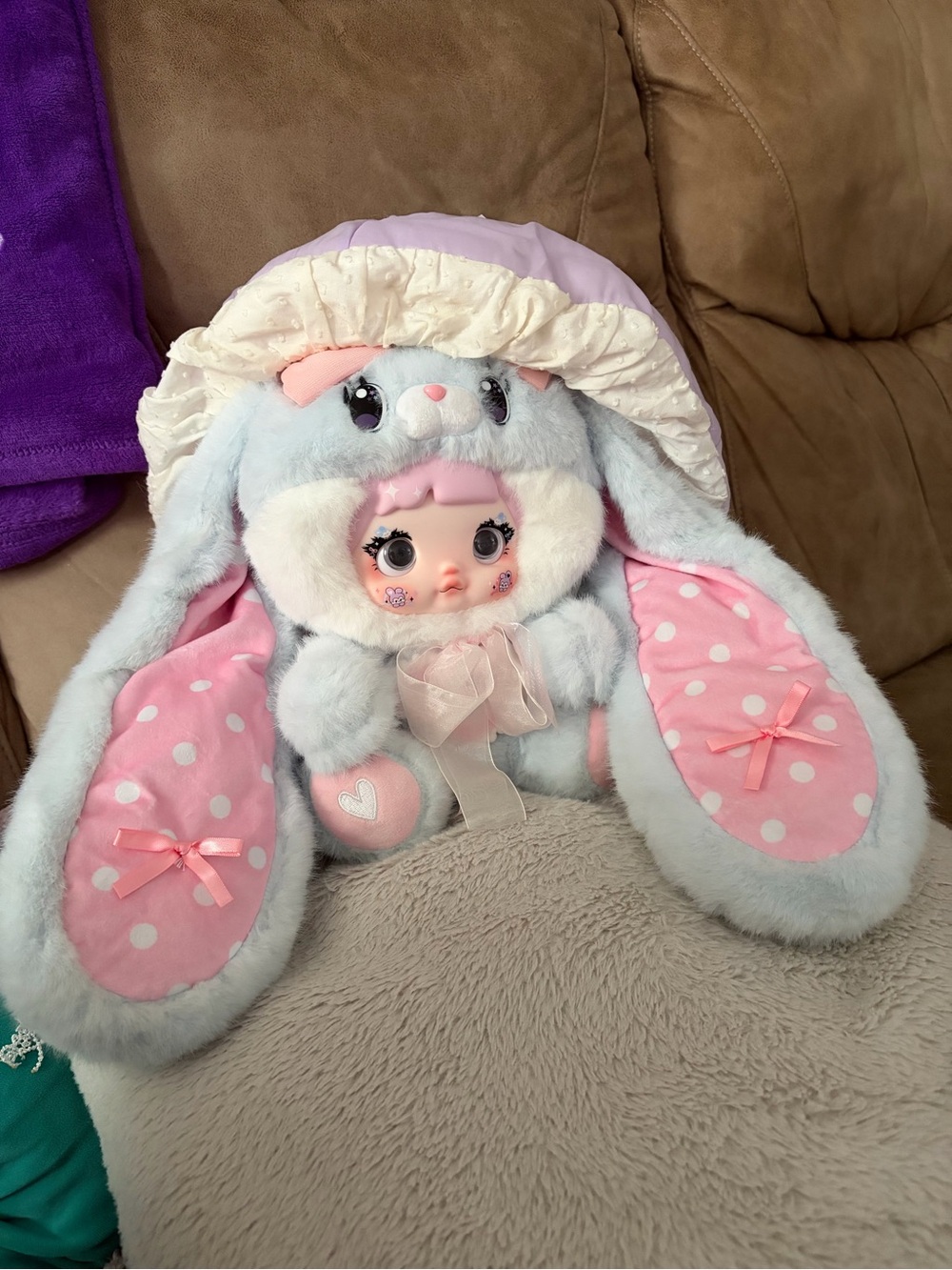 Nommi Mushroom Hat 400% Plush - NEBULA
